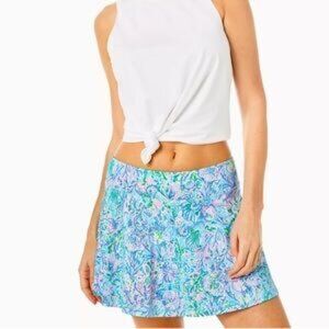 Lilly Pulitzer Madison Skort Women Size M Multi Shell of a Party
